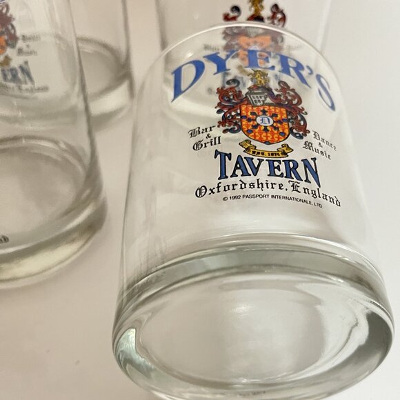 DYER'S Bar & Grill, Dance & Music TAVERN DRINKING GLASSES (LOT OF 4) Preowned - Picture 4 of 6